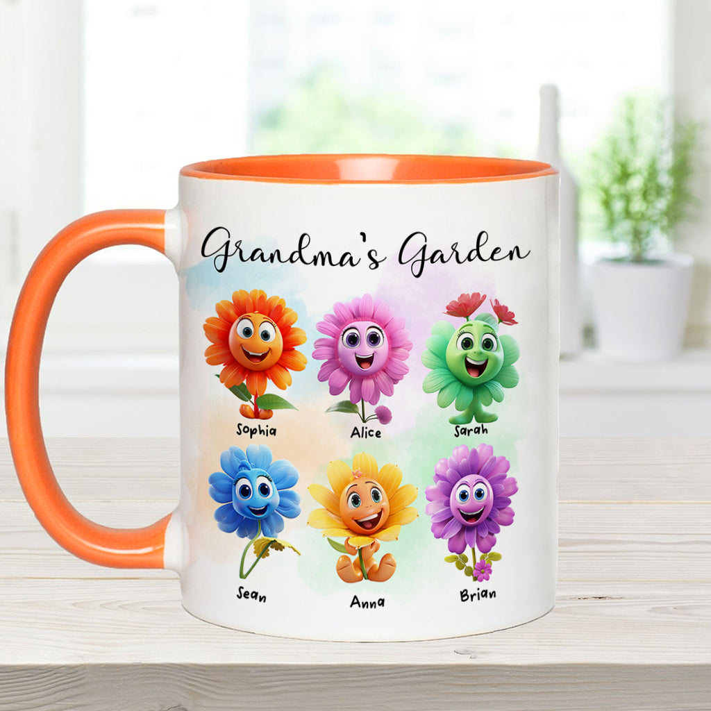 Omas Garten – Personalisierte Tasse mit Oma-Motiv
