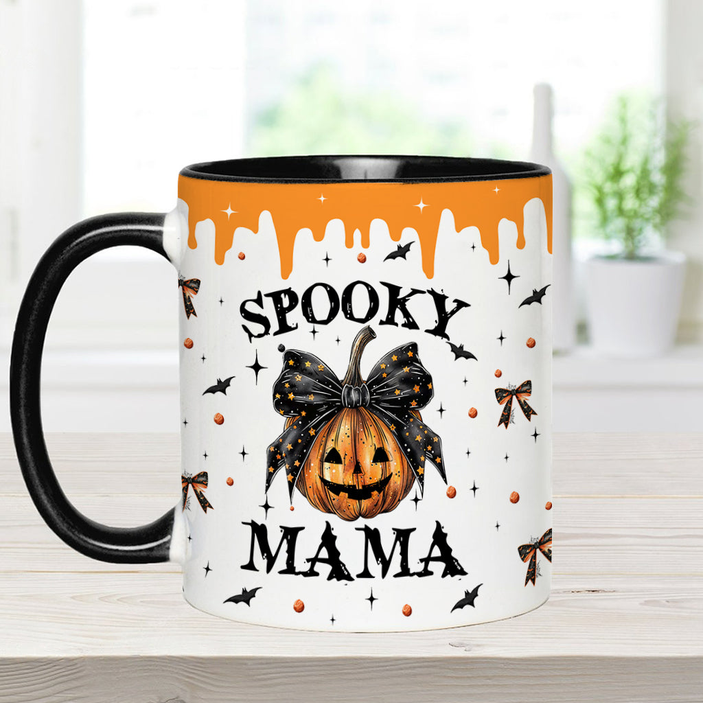 Gruselige Mama – Personalisierte Tasse mit Muttermotiv