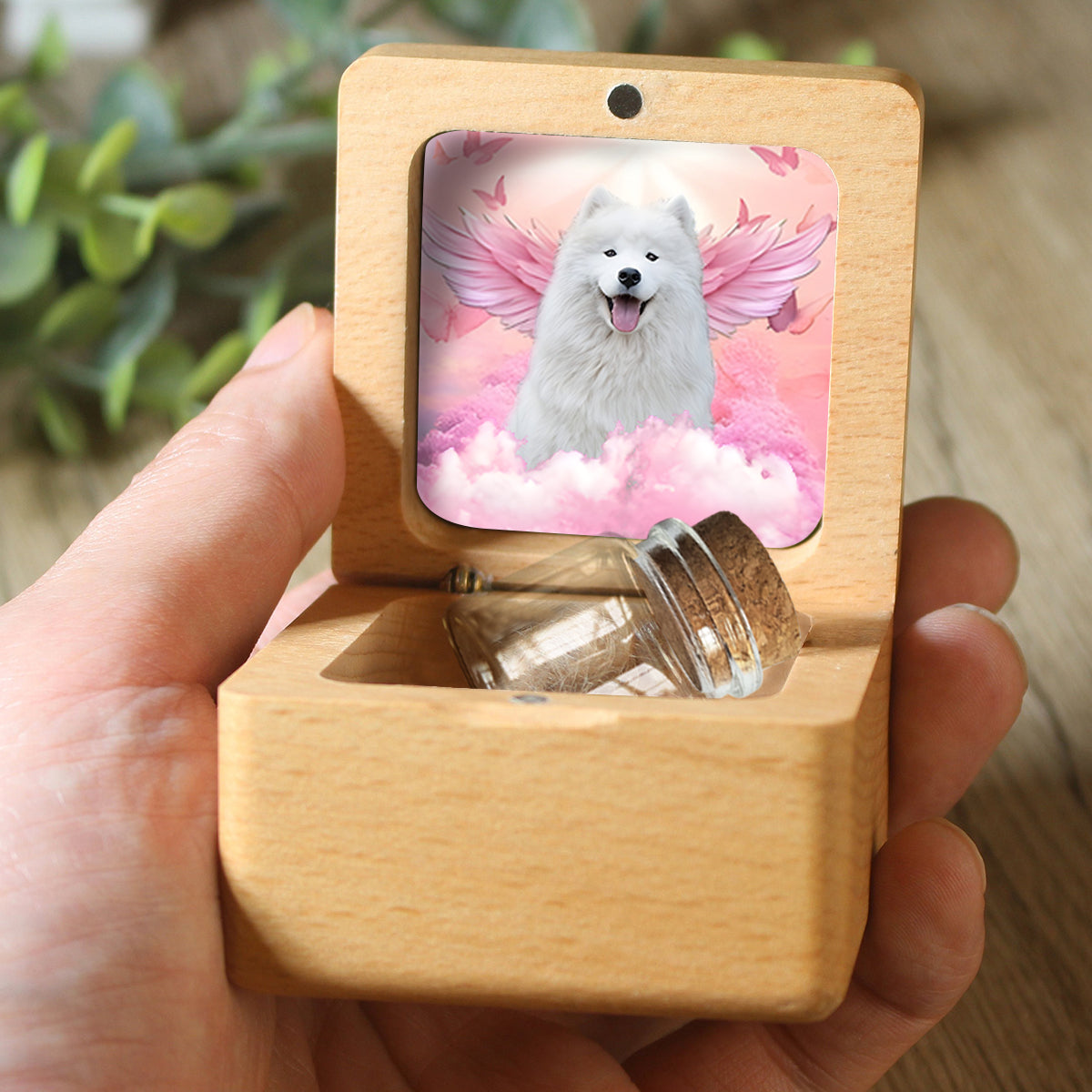 Ich vermisse dich sehr – Personalisierte Erinnerung an Hundefell