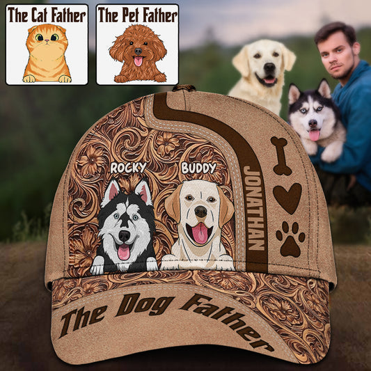 Der Hundevater – Personalisierte klassische Hundekappe