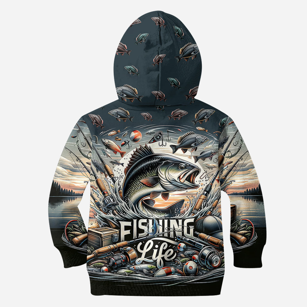 Fishing Life - Fishing All Over Shirt