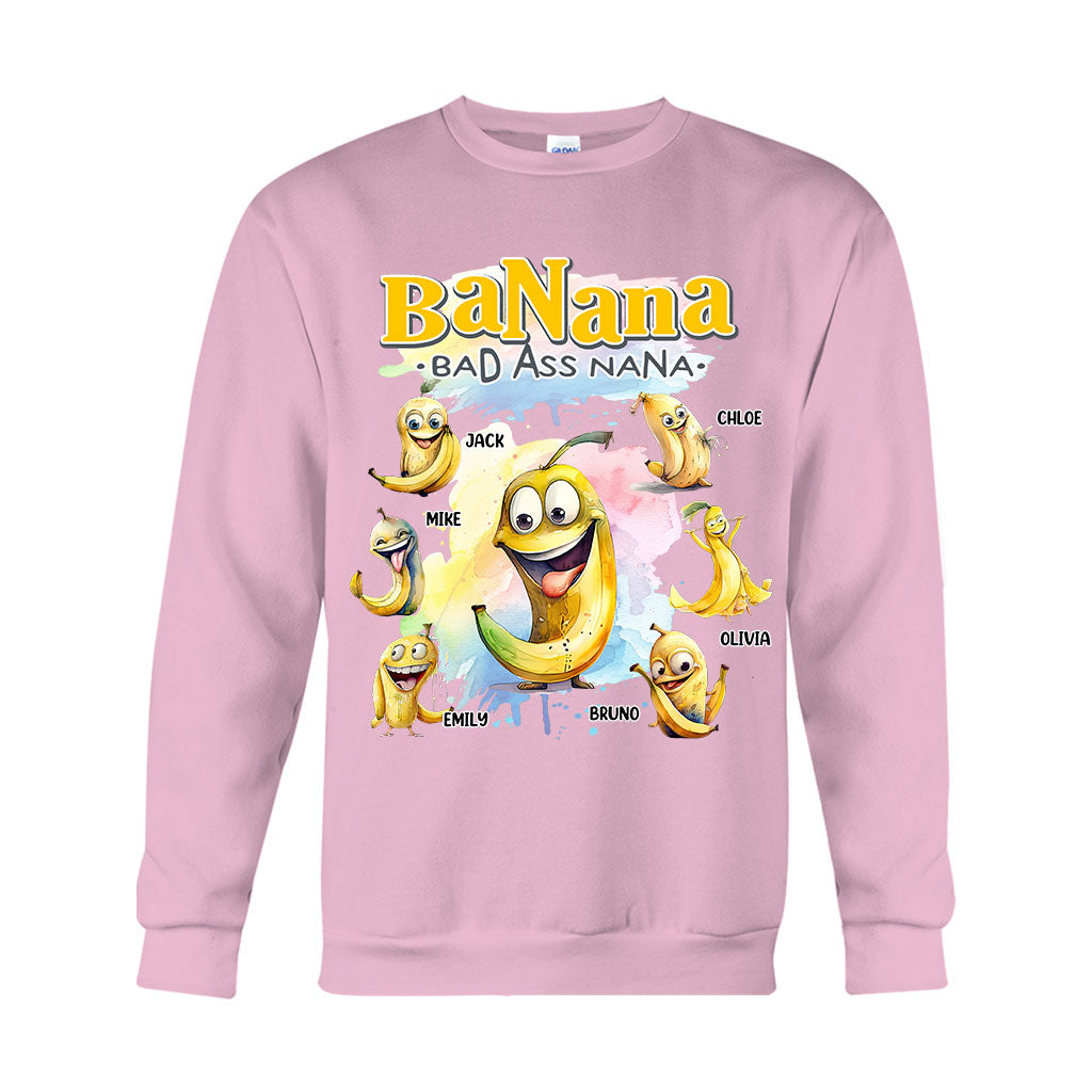 Bananen-Oma – Personalisiertes Oma-T-Shirt und Hoodie