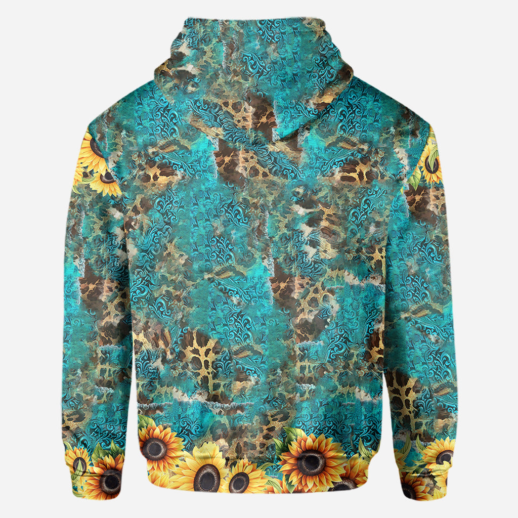 Freches Hochlandrind - Personalisiertes Allover-Shirt