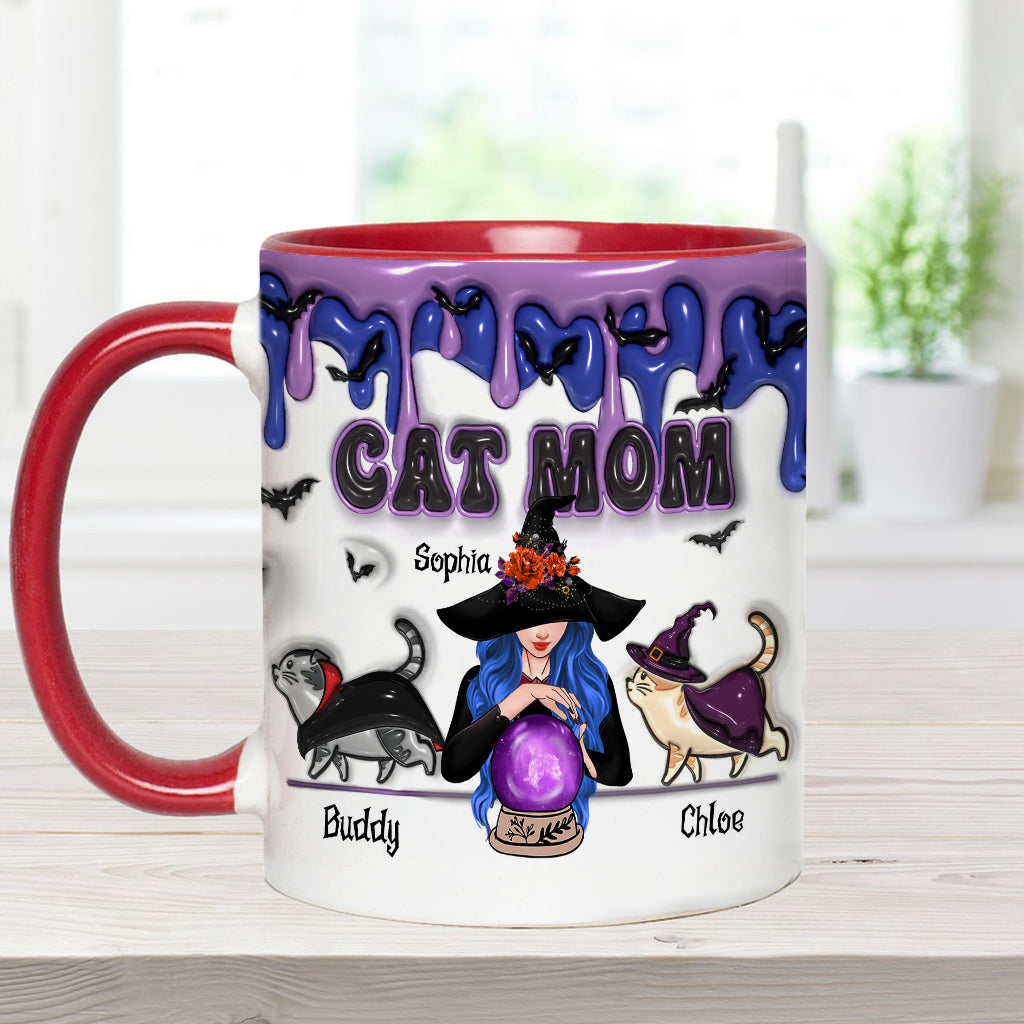 Personalisierte Tasse mit Katzenmotiv – perfekt für Katzenmama