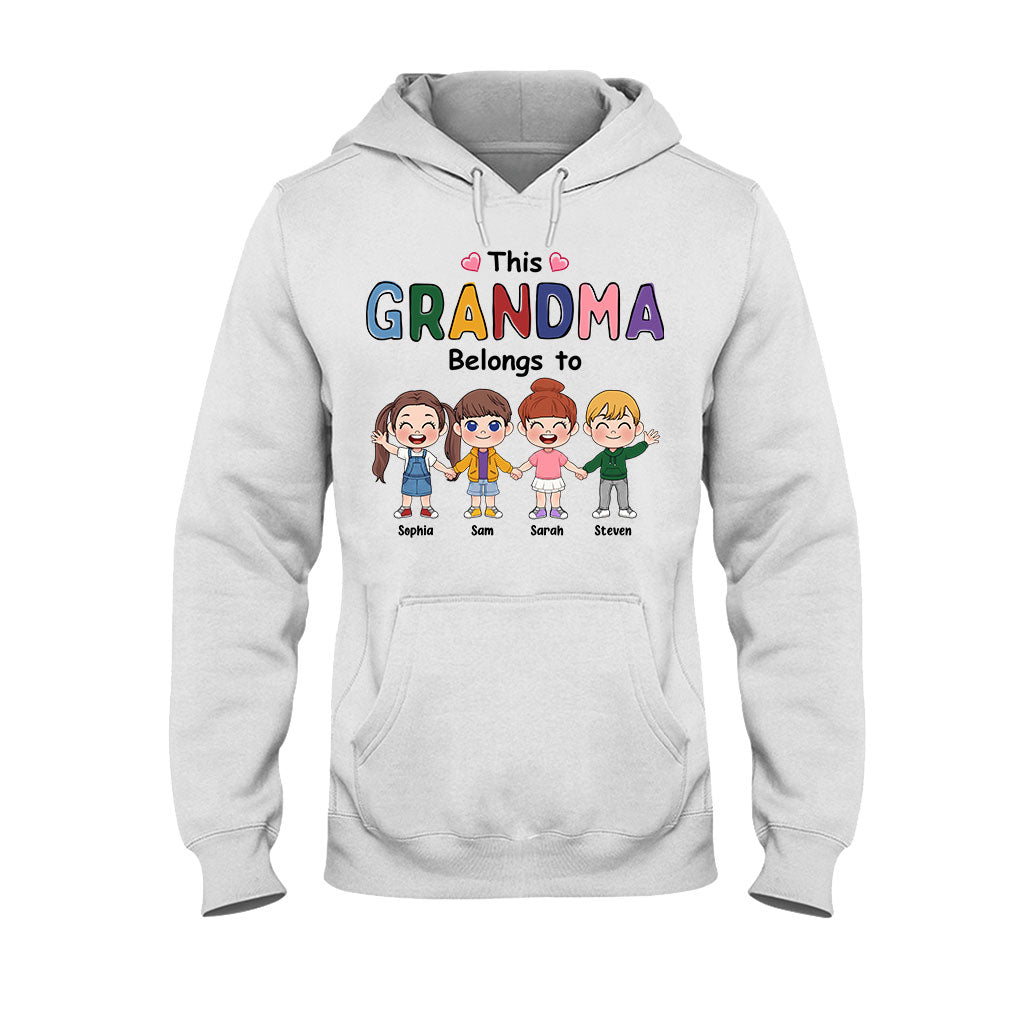 Dieses Oma-Shirt gehört zu – personalisiertes Oma-T-Shirt und Hoodie