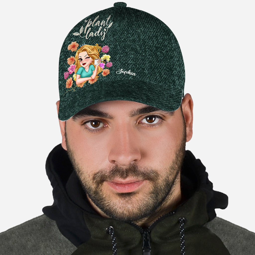 Plant Lady Wild Flowers - Personalized Gardening Classic Cap