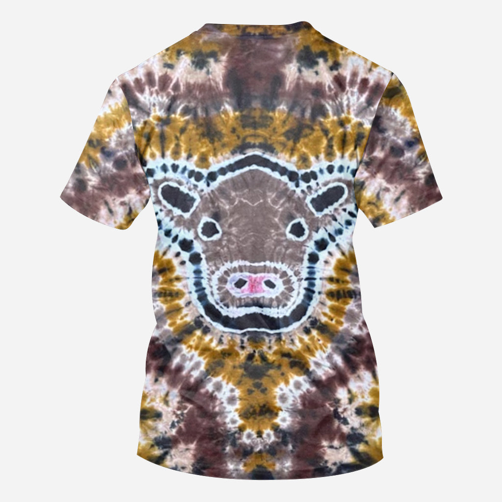 Colorful Cow - Personalized Cow All Over Shirt