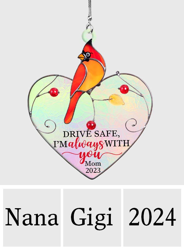 Ich bin immer bei dir – Personalisierter Gedenk-Autoanhänger