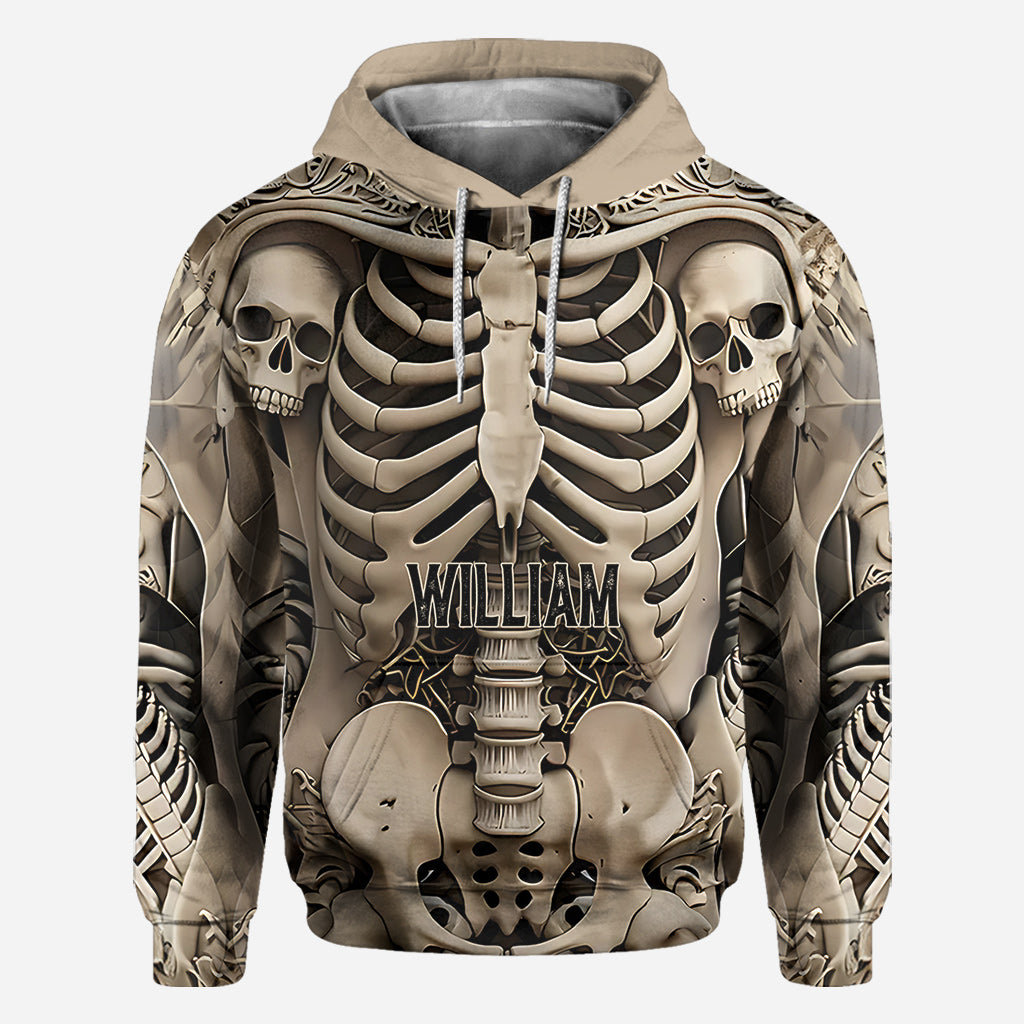 Totenköpfe lieben – Personalisiertes Totenkopf-Shirt