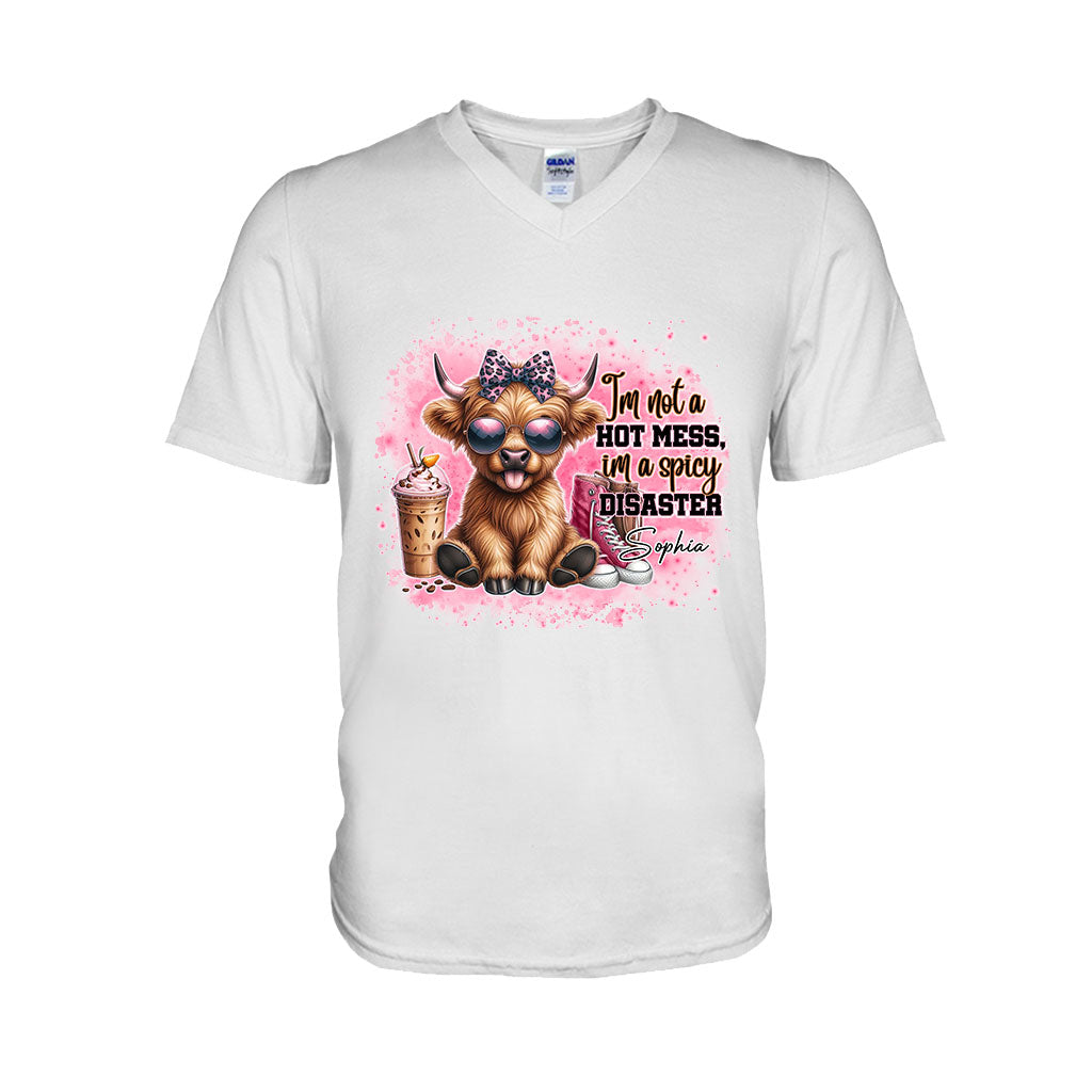 Ich bin kein Chaos – personalisiertes T-Shirt und Hoodie