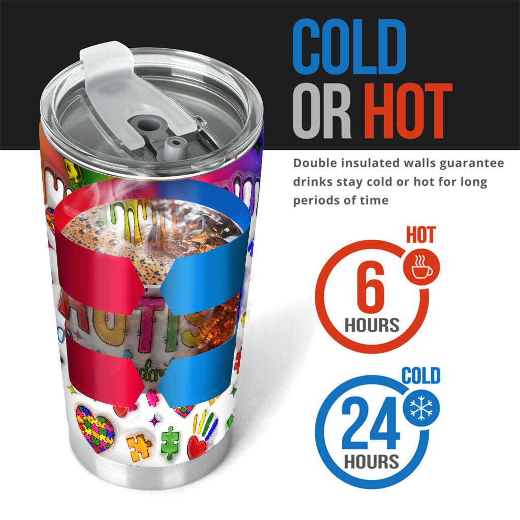 Autismus-Aufklärung – Personalisierter Autismus-Aufklärungsbecher