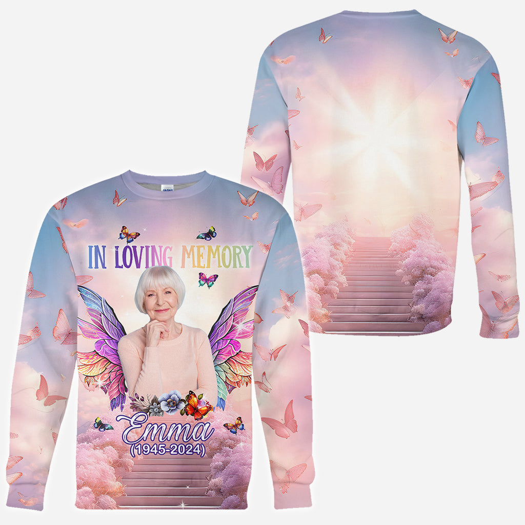 In Loving Memory - Personalized Memorial All Over Shirt