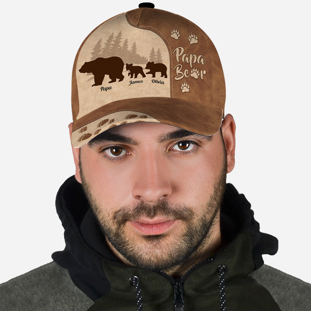 Papa Bär – Personalisierte klassische Vatermütze
