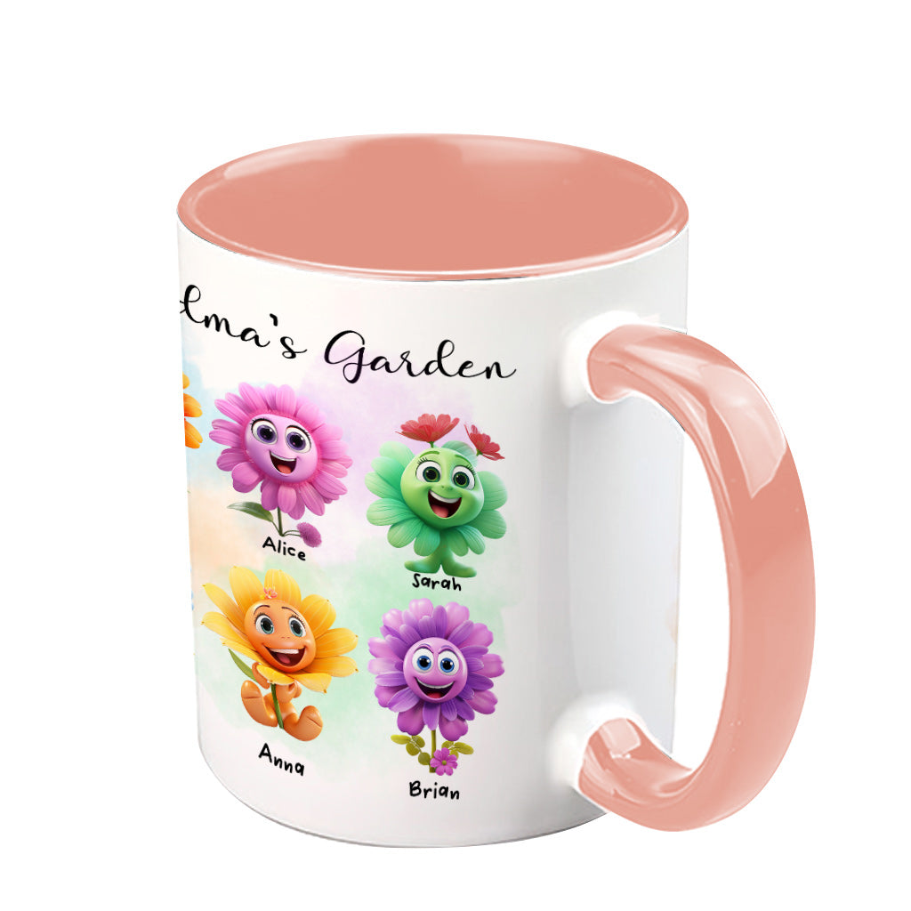 Omas Garten – Personalisierte Tasse mit Oma-Motiv
