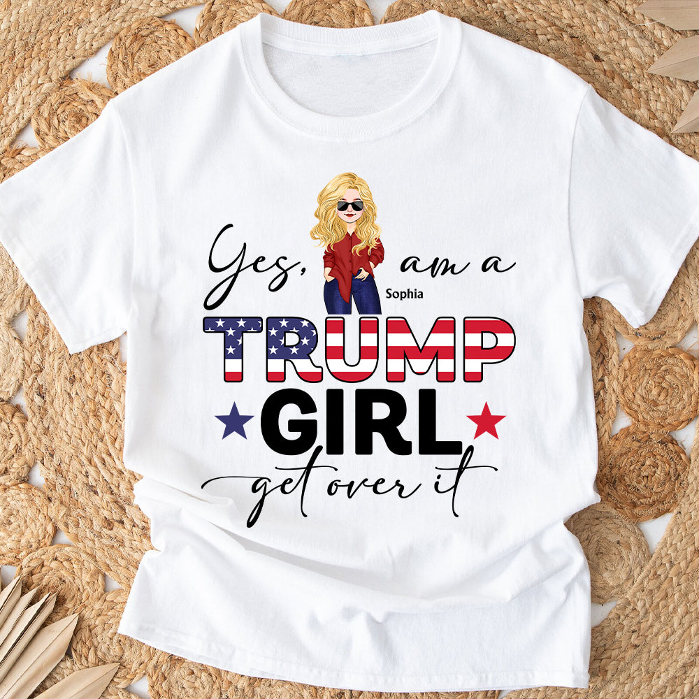 Trump Girl 2024 – Personalisiertes T-Shirt und Hoodie