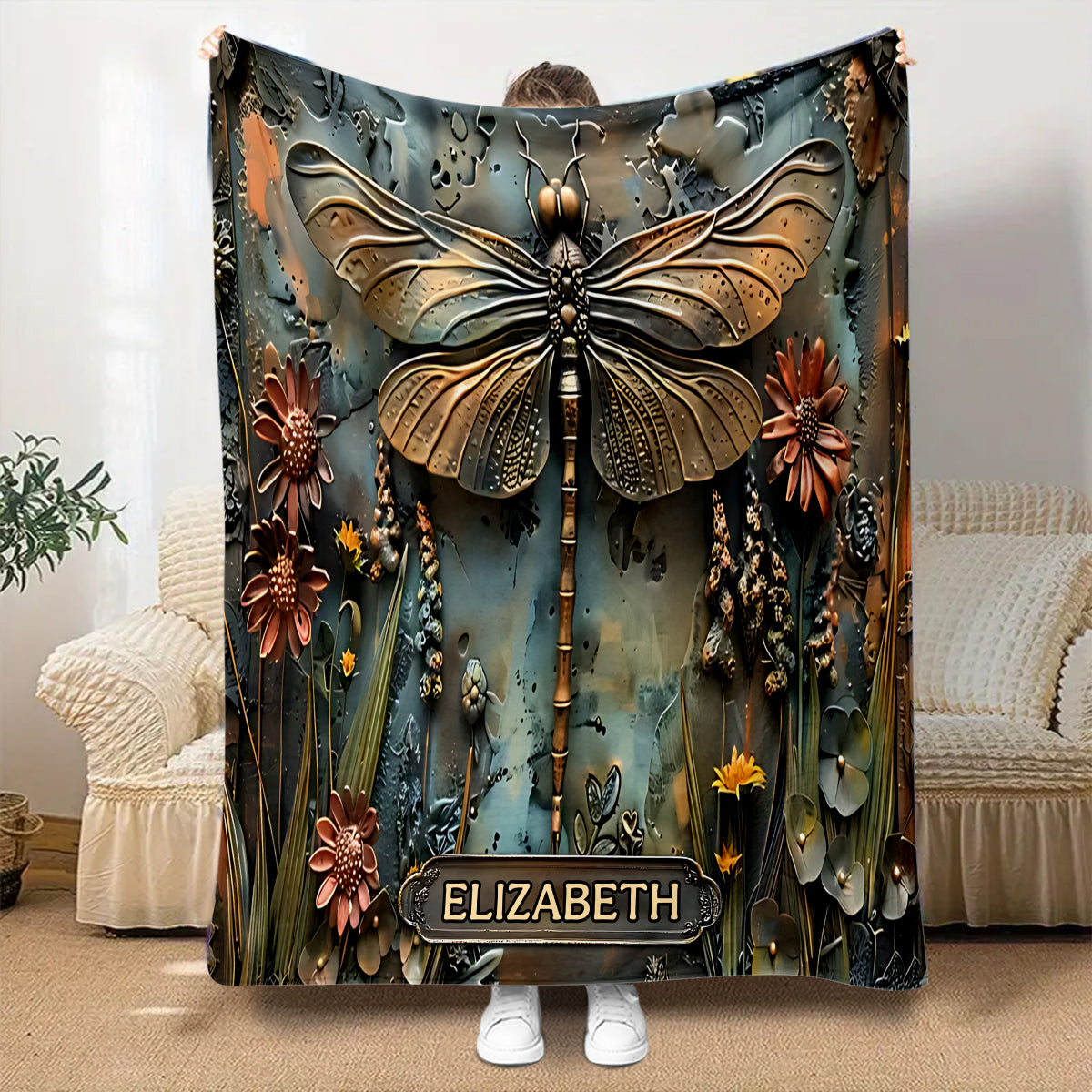 Atemberaubende Libelle – personalisierte Libellendecke