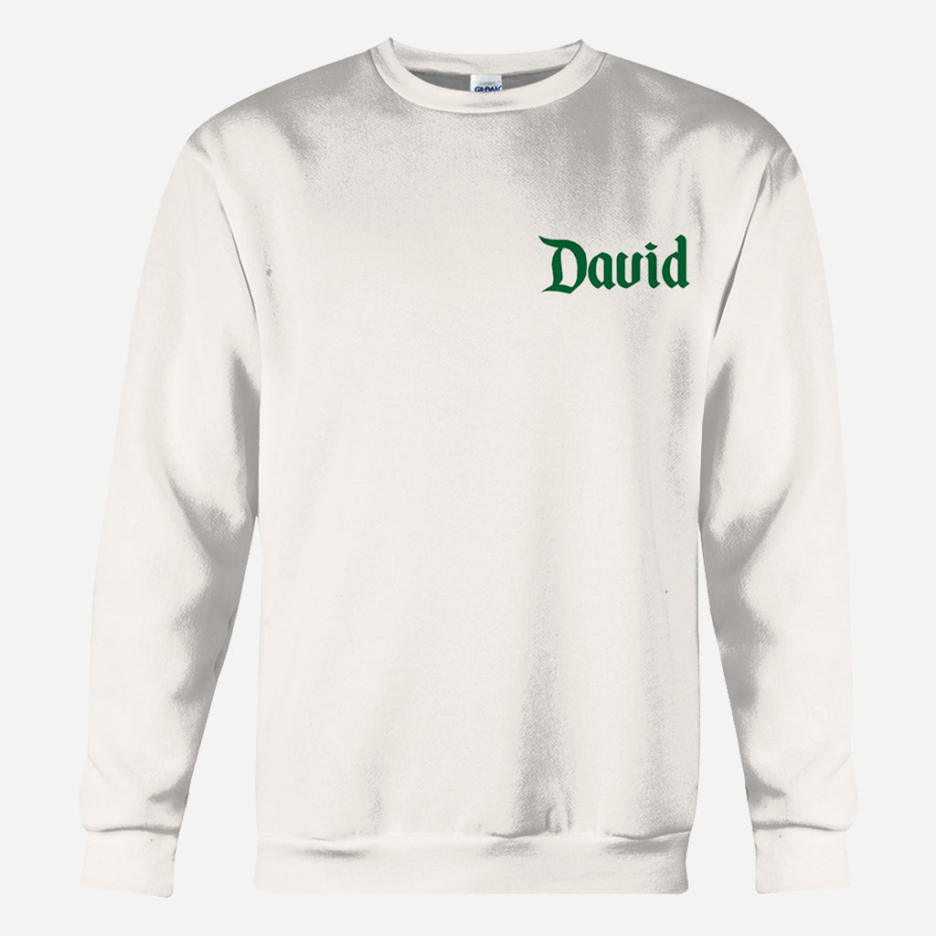 Königliche Hoheit – Personalisiertes „Weed All Over“-Shirt