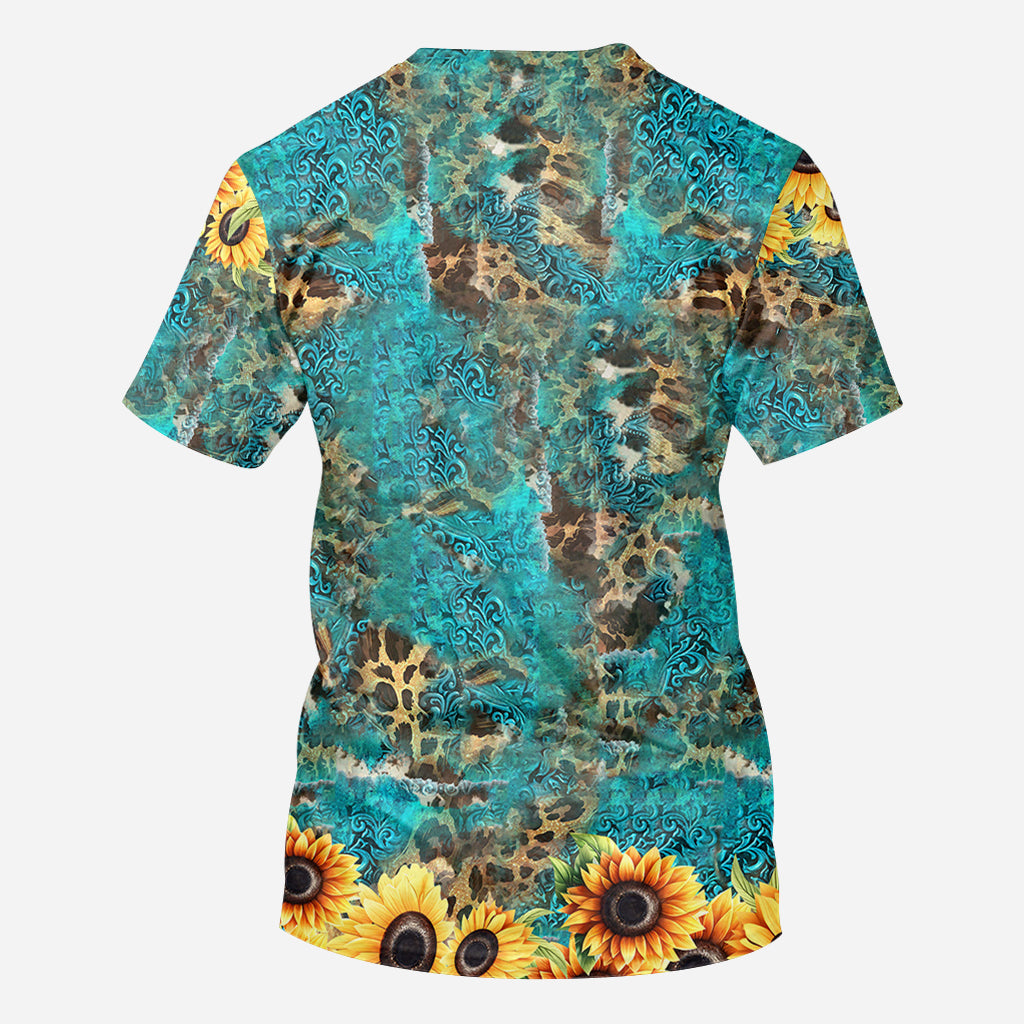 Freches Hochlandrind - Personalisiertes Allover-Shirt