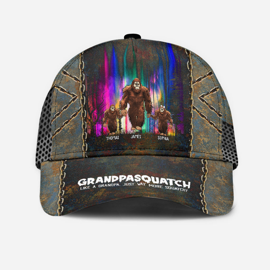 Grandpasquatch - Personalisierte Grandpa Classic Cap