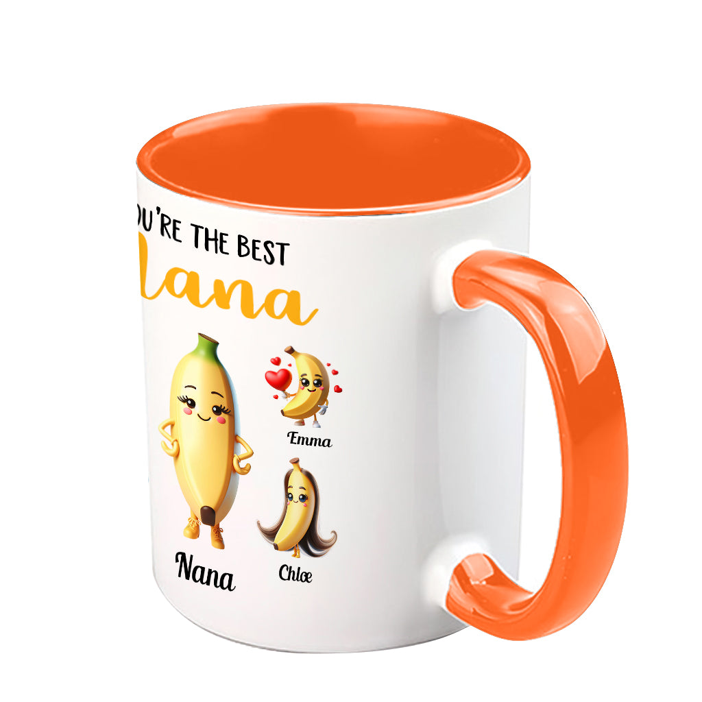 Beste Oma aller Zeiten - Personalisierte Tasse mit Oma-Akzent