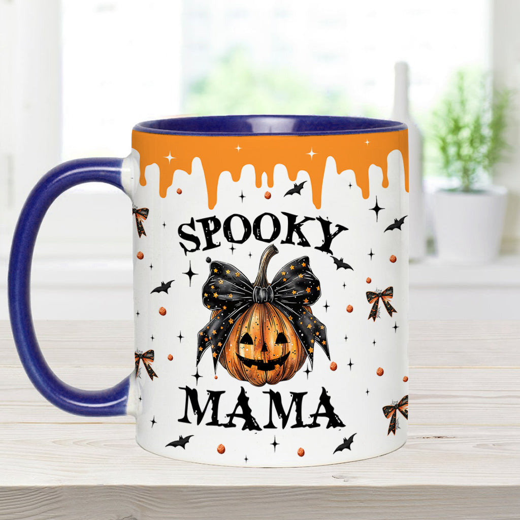 Gruselige Mama – Personalisierte Tasse mit Muttermotiv
