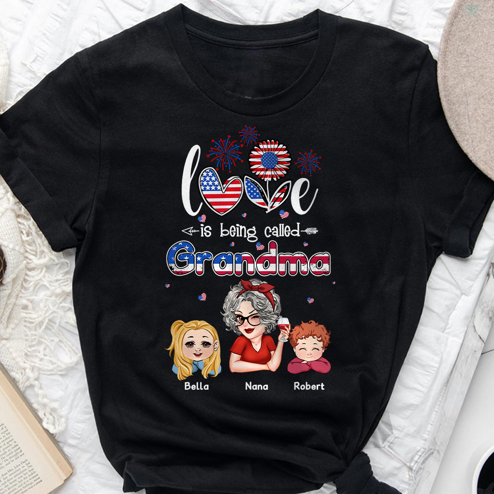 Gesegnet, Nana, Opa oder Gigi genannt zu werden – personalisiertes Oma-T-Shirt und Hoodie