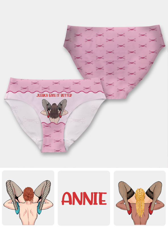 My Girl Eats It Better – Personalisierte Damenunterwäsche mit LGBT-Unterstützung