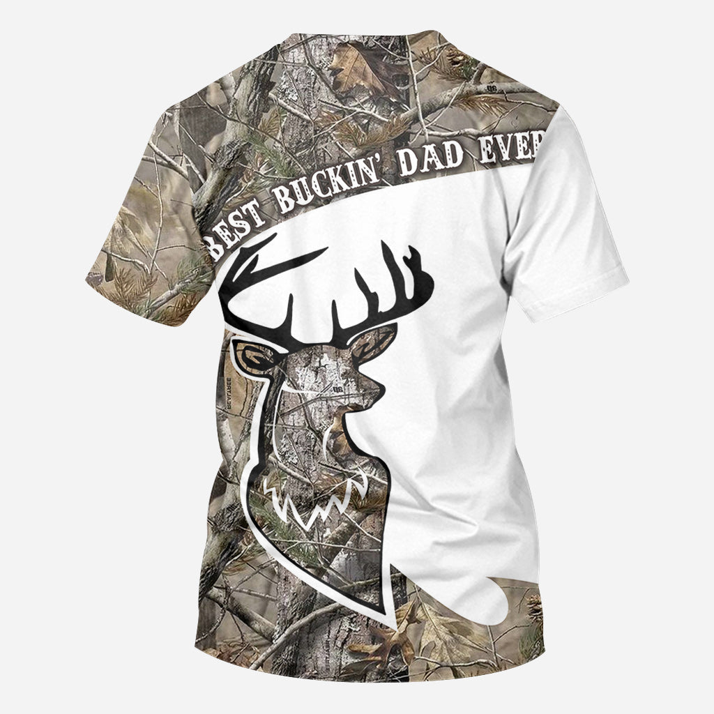 Bester Jagd-Papa aller Zeiten - Personalisiertes Jagd-Shirt