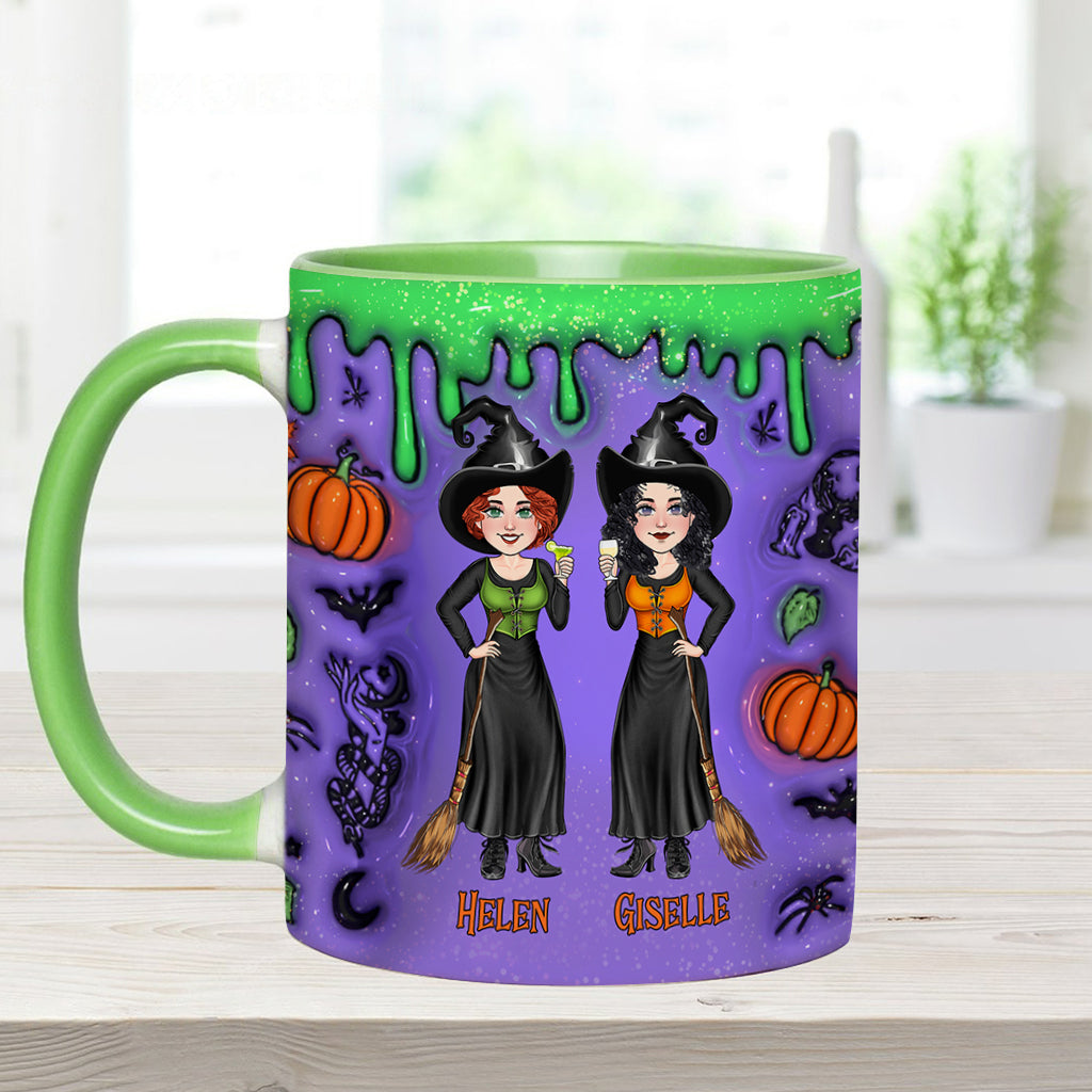 Wir sind nicht Zucker und Gewürze und alles Nette - Personalisierter Bestie-Akzentbecher