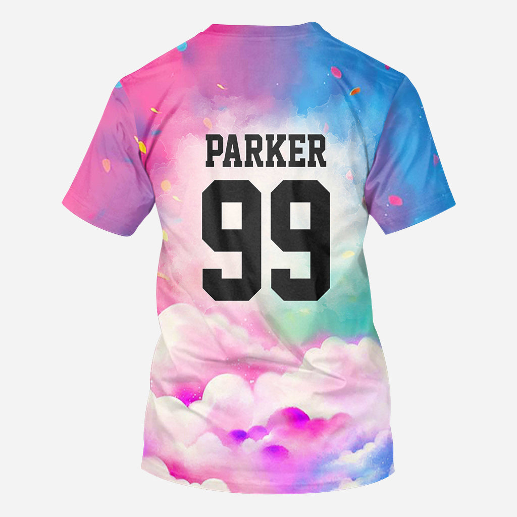 Fußballmama – Personalisiertes T-Shirt mit Fußballmotiv