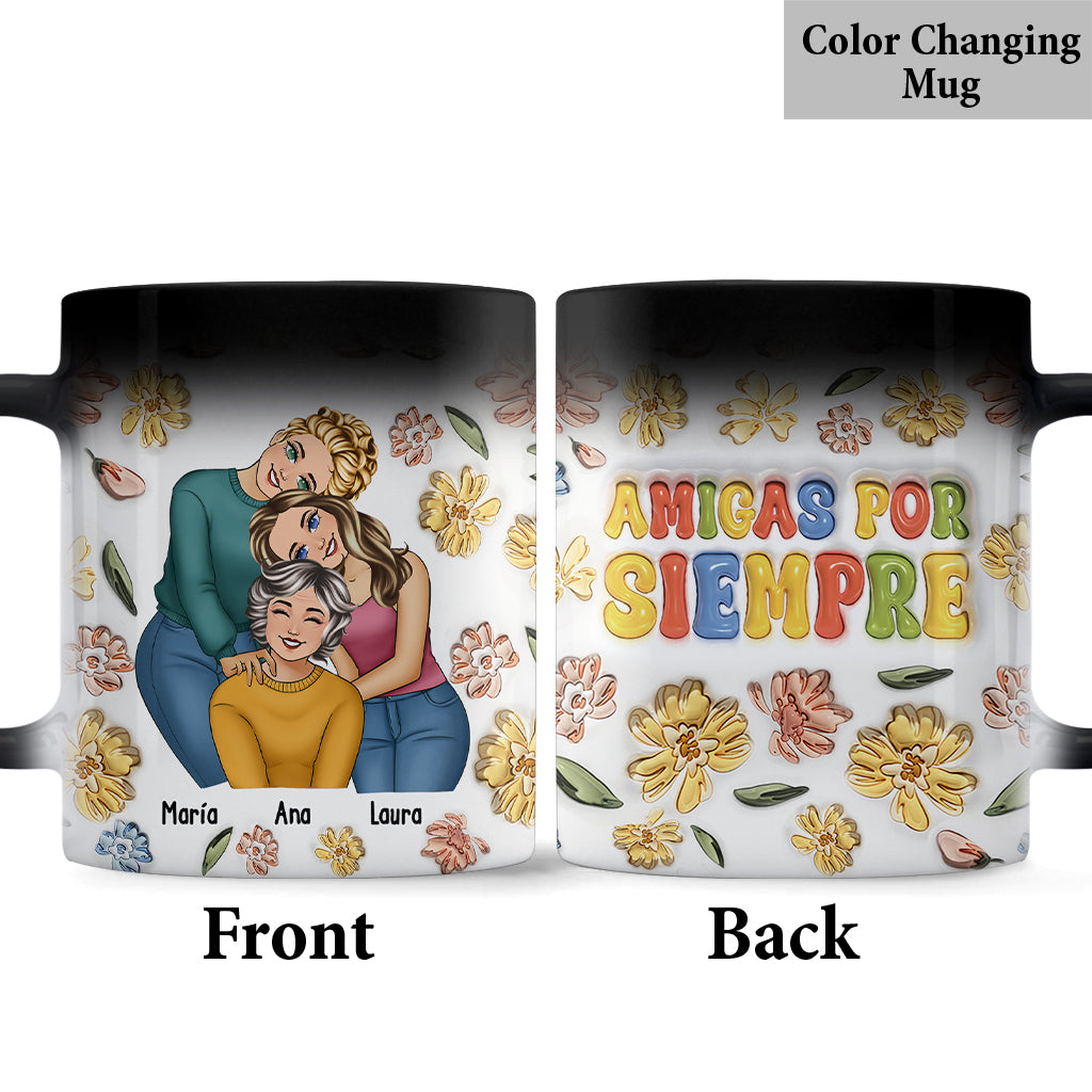 Amigas Por Siempre – Personalisierte Bestie-Tasse