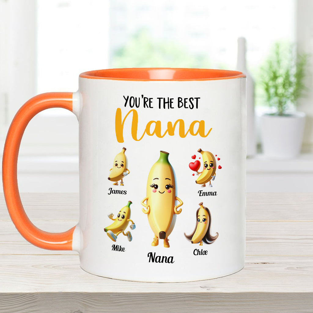 Beste Oma aller Zeiten - Personalisierte Tasse mit Oma-Akzent