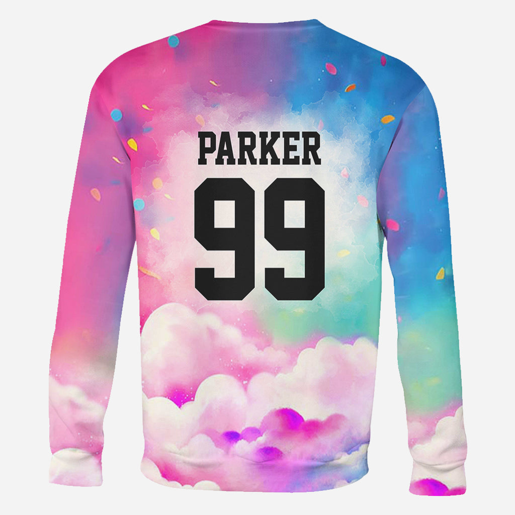 Fußballmama – Personalisiertes T-Shirt mit Fußballmotiv