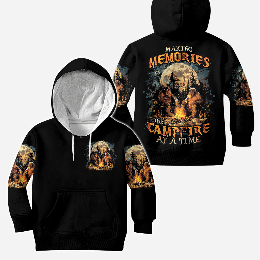 Making Memory One Campfire At A Time - Personalized Camping Hoodie and Leggings