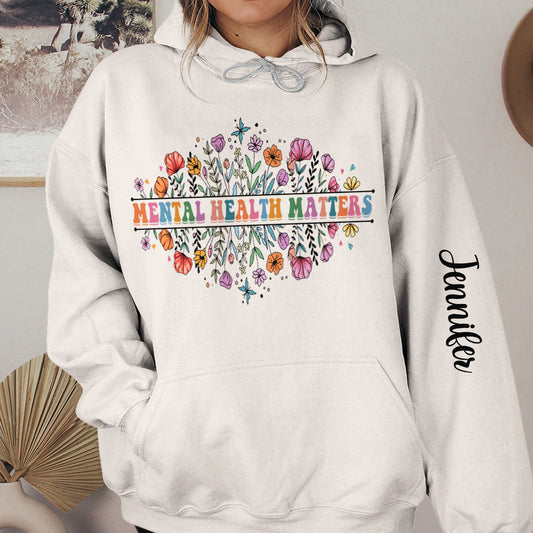 Mental Health Matters - Personalized Mental Health Awareness All Over Shirt