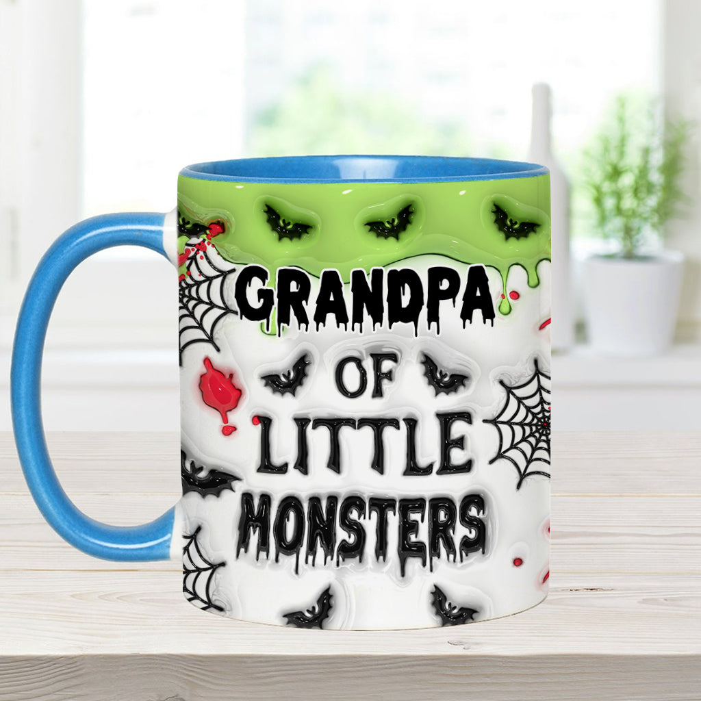 Opa der kleinen Monster – Personalisierte Tasse mit Opa-Akzent