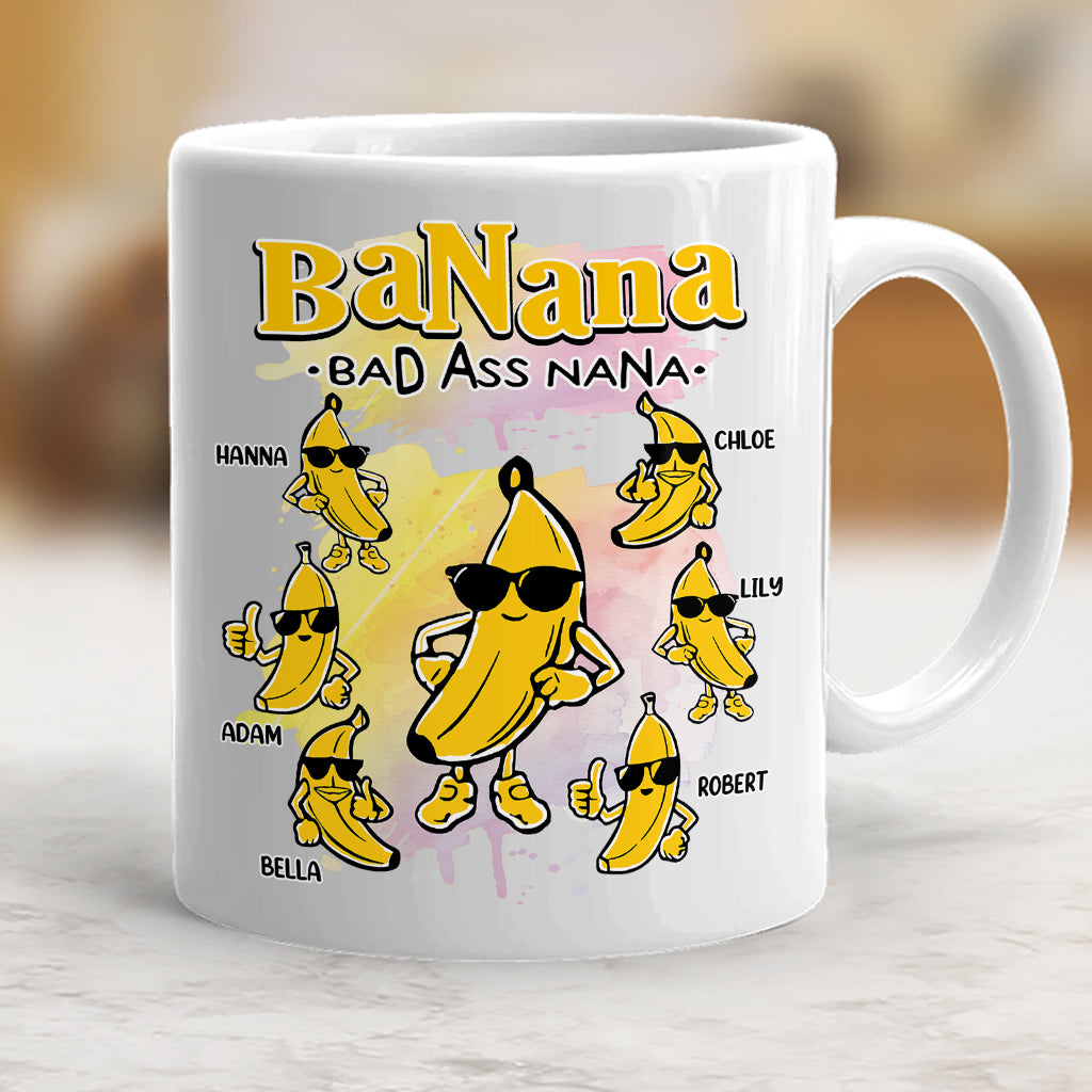 Banana Nana – Personalisierte Oma-Tasse
