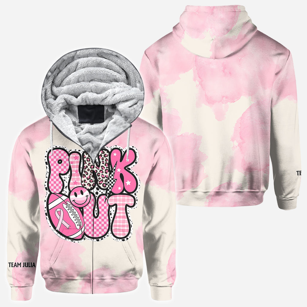 Pink Out – Personalisiertes T-Shirt zur Sensibilisierung für Brustkrebs