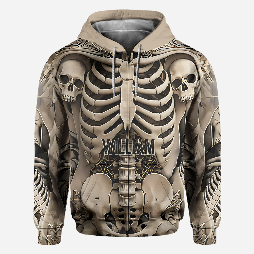 Totenköpfe lieben – Personalisiertes Totenkopf-Shirt