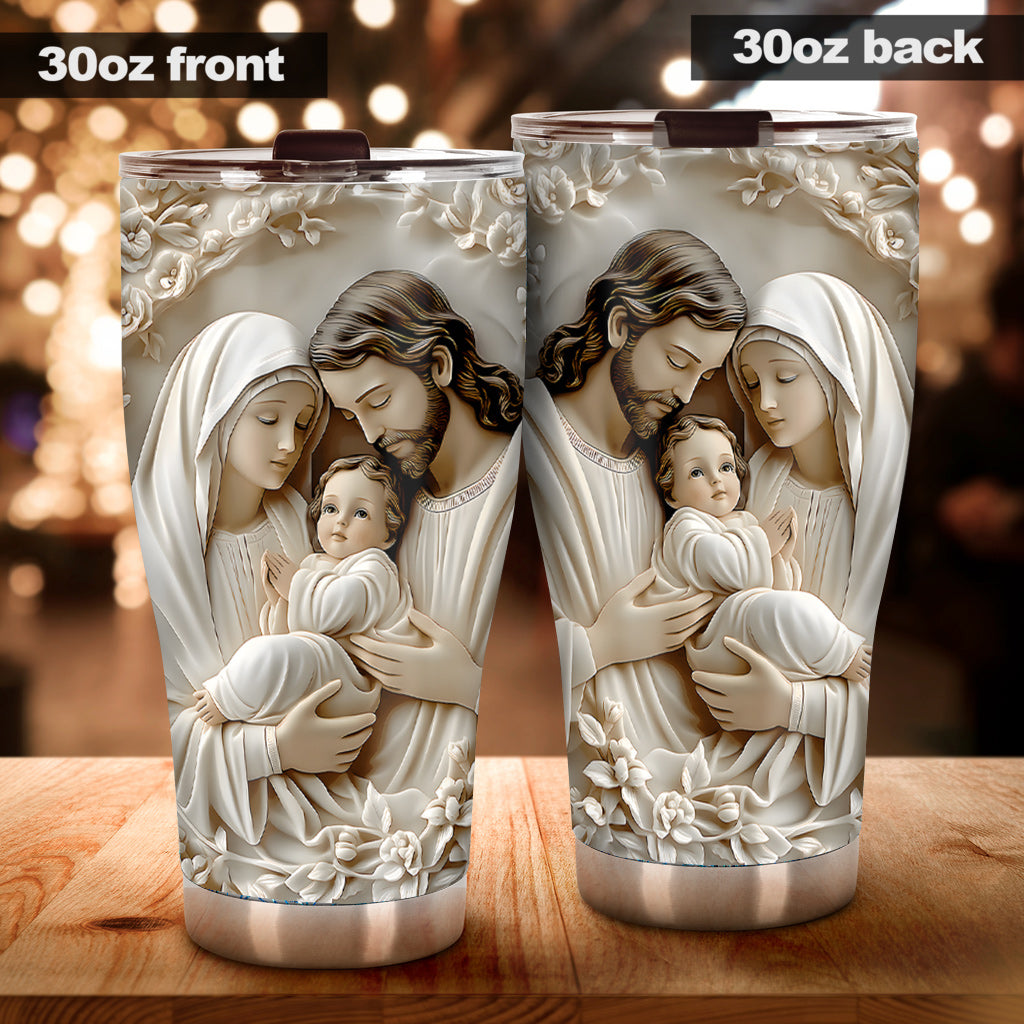Die Heilige Familie – Christlicher Tumbler