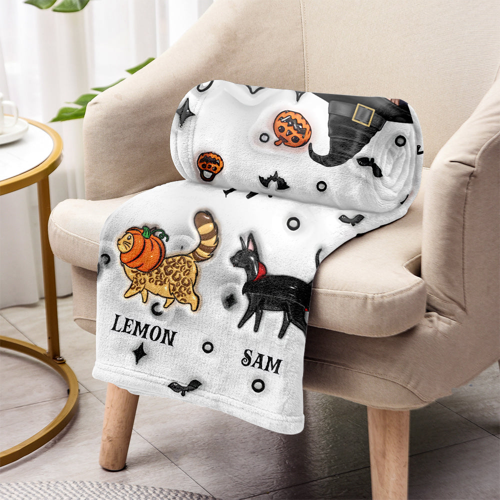 Cat Mom - Personalized Cat Blanket