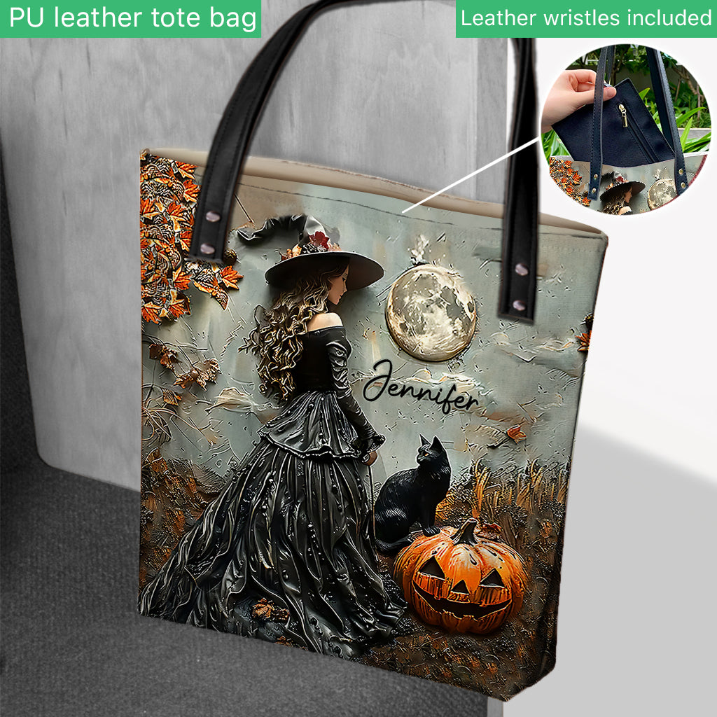 Beautiful Witch - Personalized Witch Tote Bag