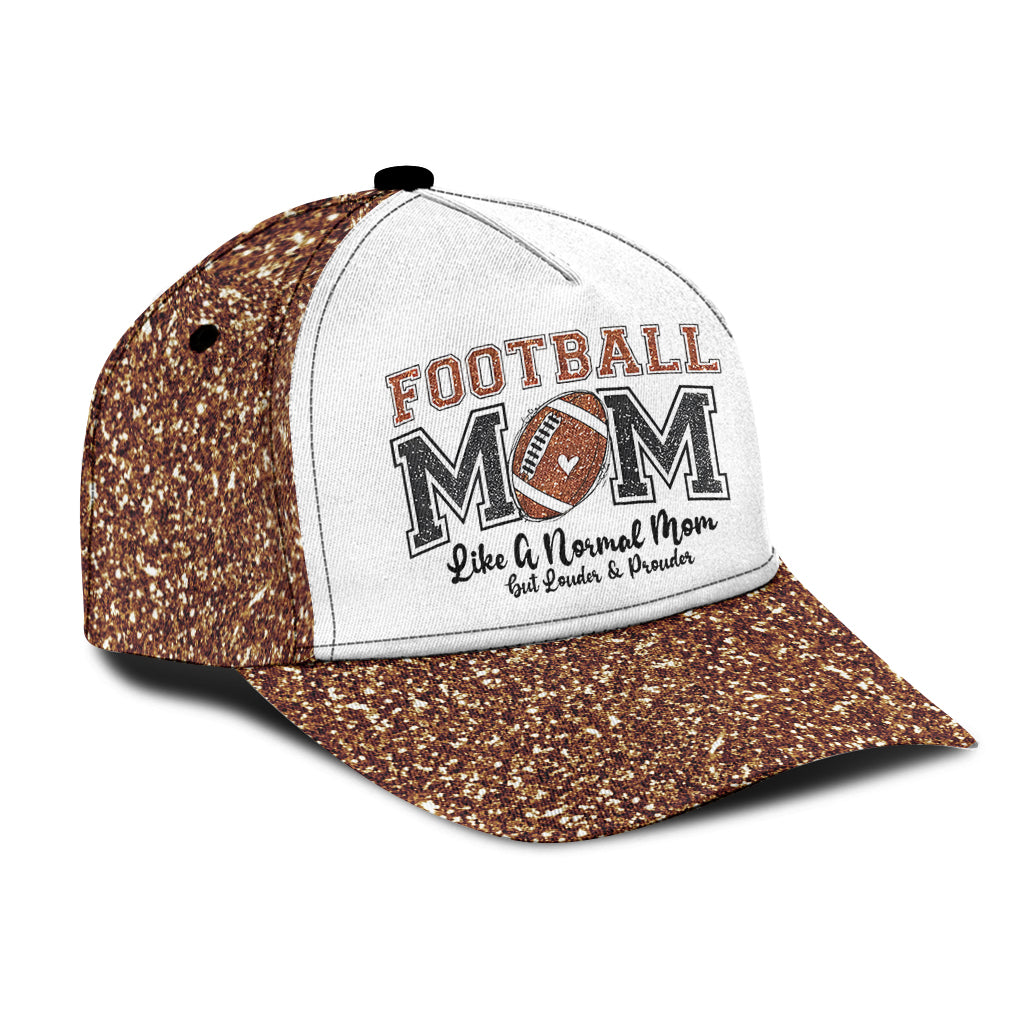 Football Mom – Personalisierte klassische Football-Kappe