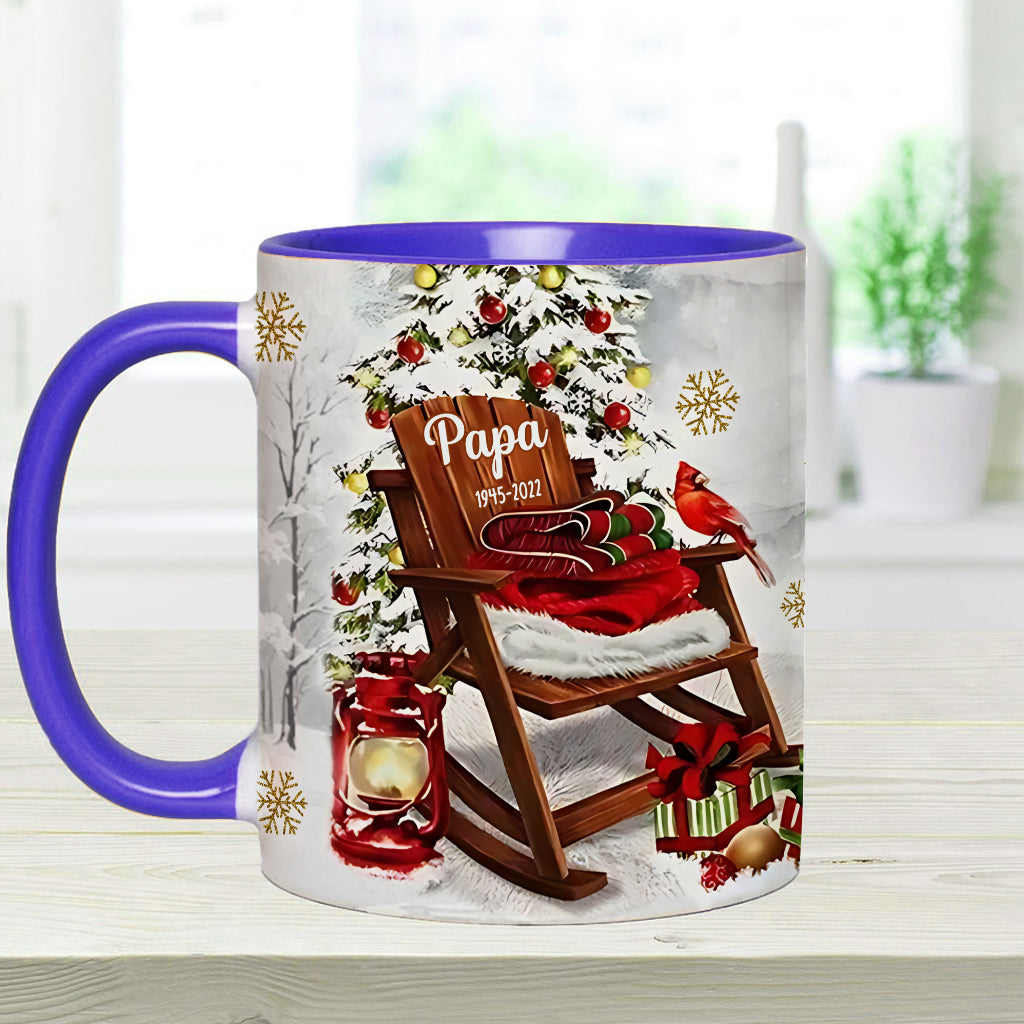 Weihnachten im Himmel – Personalisierte Gedenktasse
