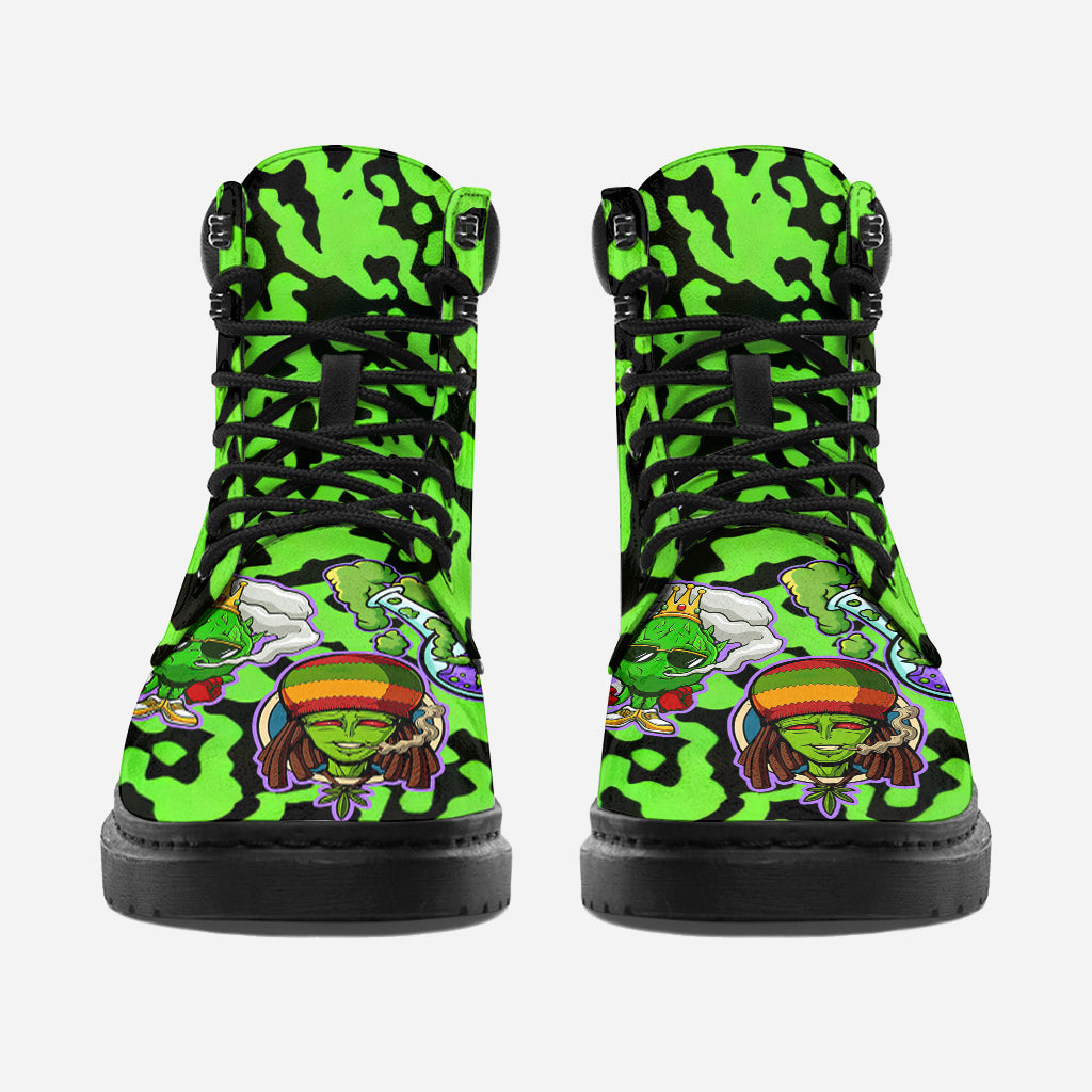 Keep One Rolled 420 – Personalisierte Weed-Ganzjahresstiefel