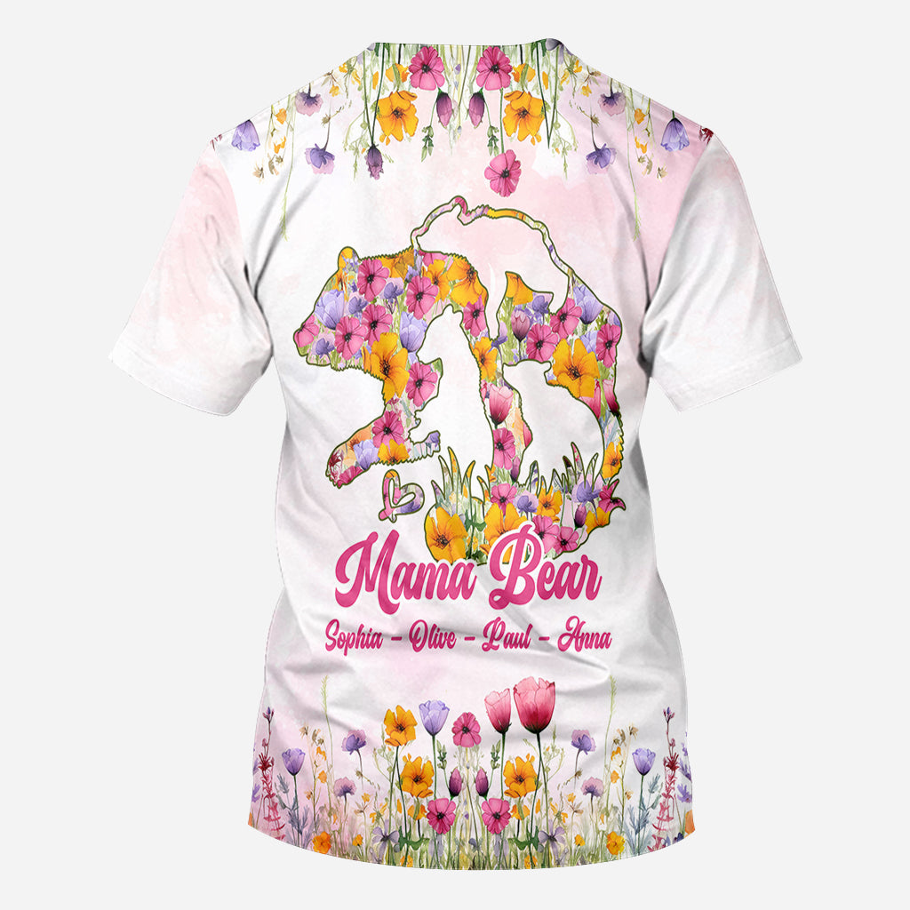 Mama Bär - Personalisiertes Mutter-Shirt