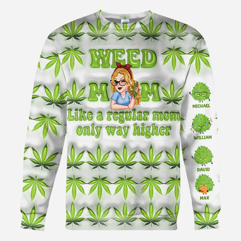 Wie eine ganz normale Mama – Personalisiertes Mutter-T-Shirt