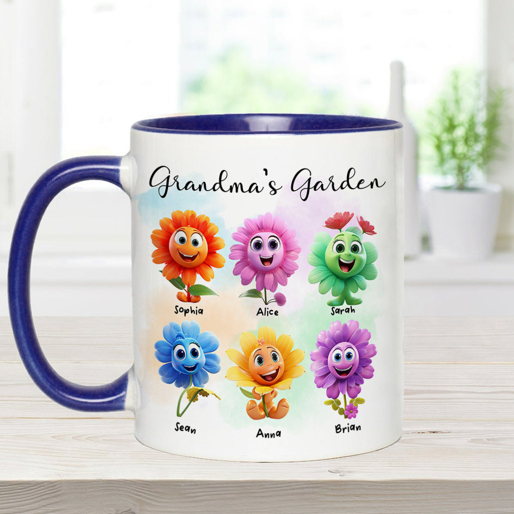 Omas Garten – Personalisierte Tasse mit Oma-Motiv