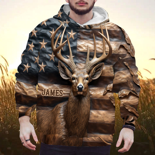 Liebe zur Jagd – Personalisiertes Jagd-T-Shirt