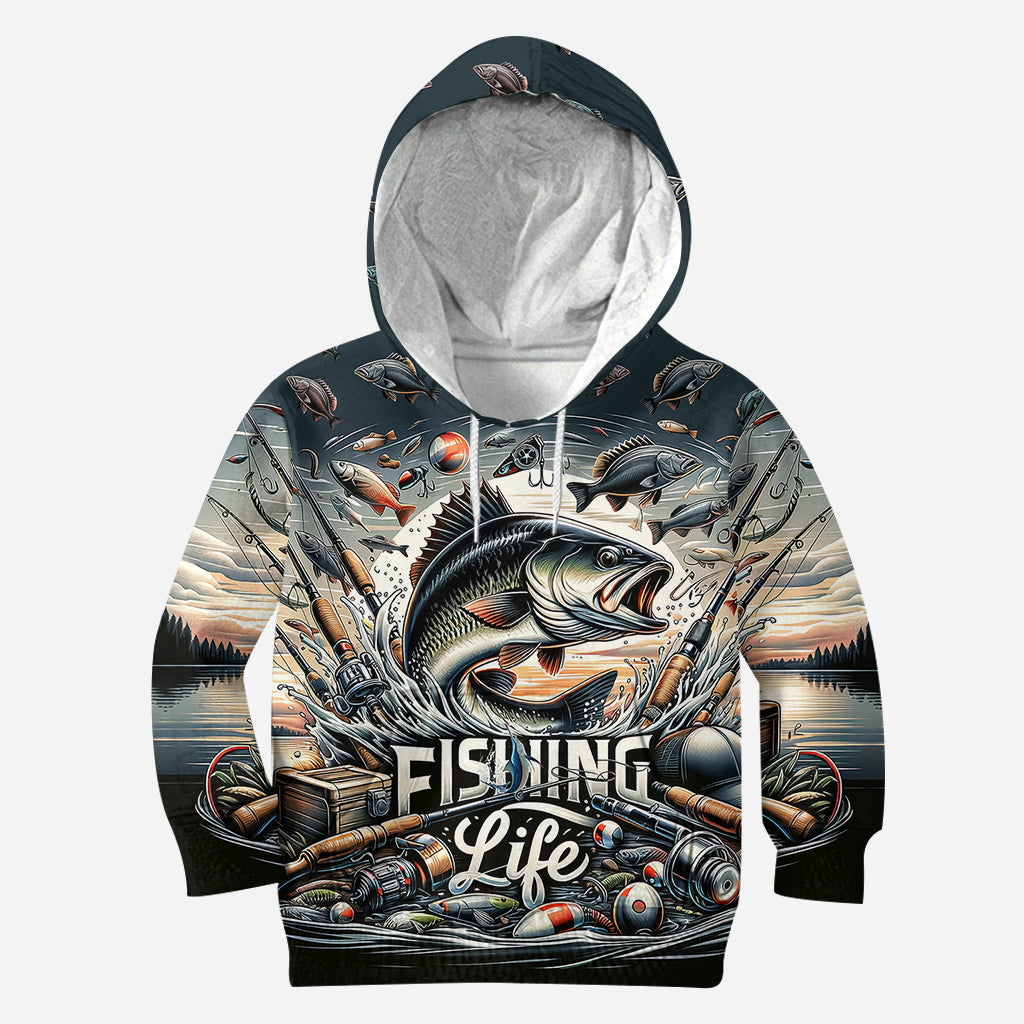 Fishing Life - Fishing All Over Shirt